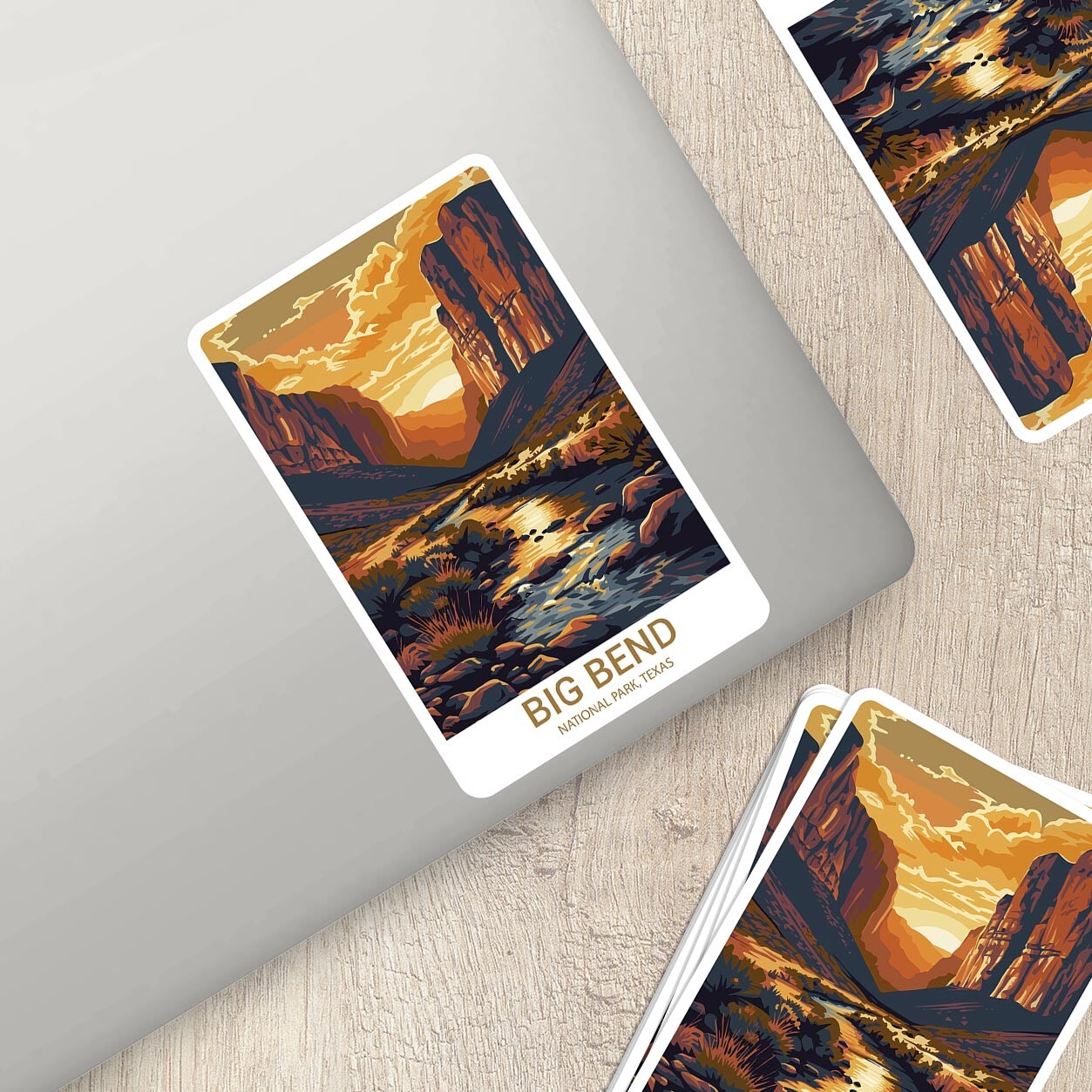 Big Bend National Park Sticker – Durable Vinyl Sticker