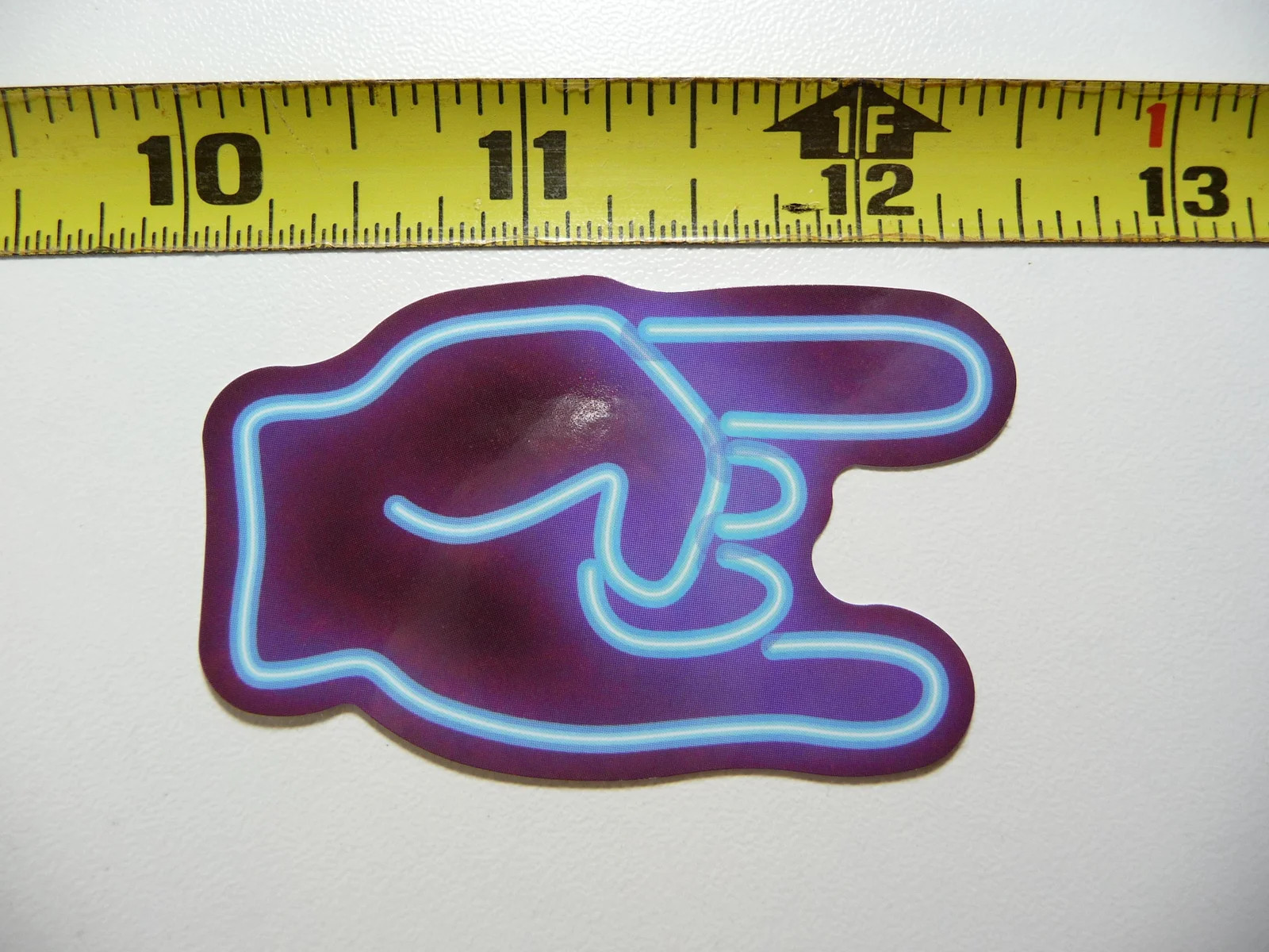 SHOCKER LOGO 1 PINK STINK SMALL STICKER DECAL NEON STYLE FUNNY VINYL