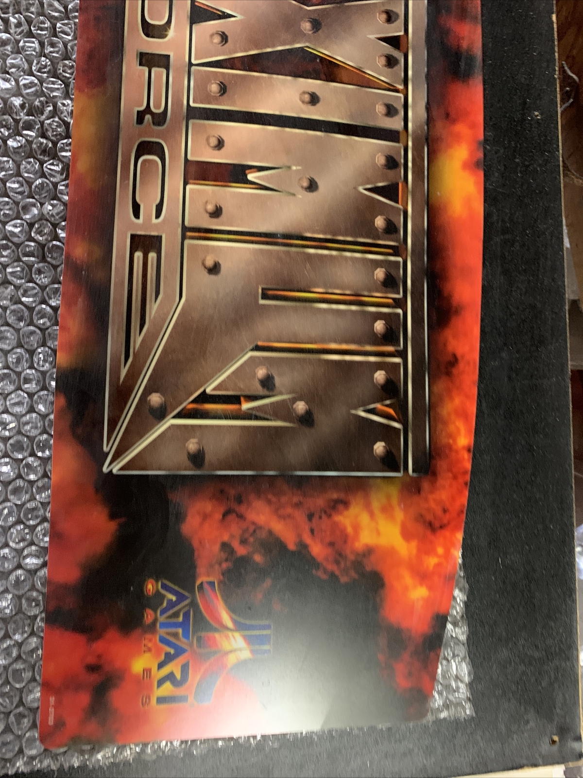 Maximum Force Atari Original Marquee Sign Restaurant Bar Wall Hanger If27