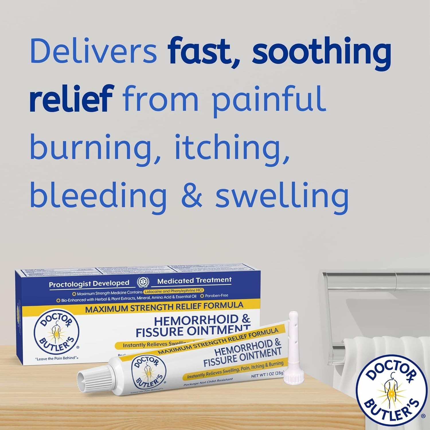 Doctor Butler’S Hemorrhoid & Fissure Ointment – Hemorrhoid Treatment and Hemorrh