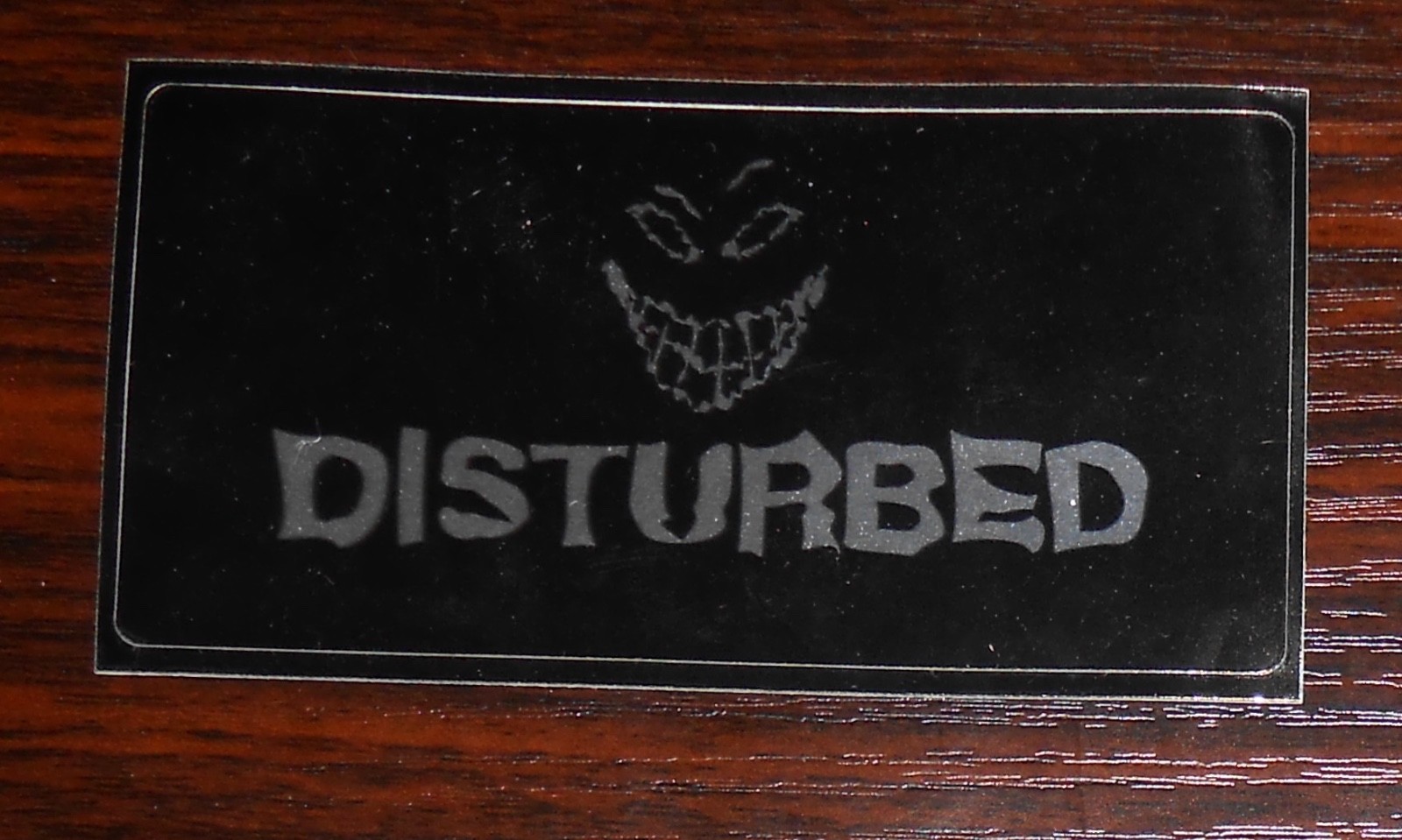 Disturbed Sticker The Sickness Promo 2001 (rectangle) 4×2
