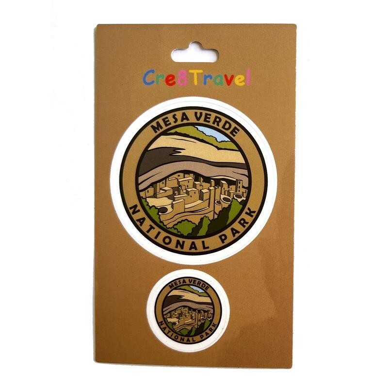 Mammoth Cave National Park Sticker Set – 2-Pack Vinyl Stickers (2" + 1")