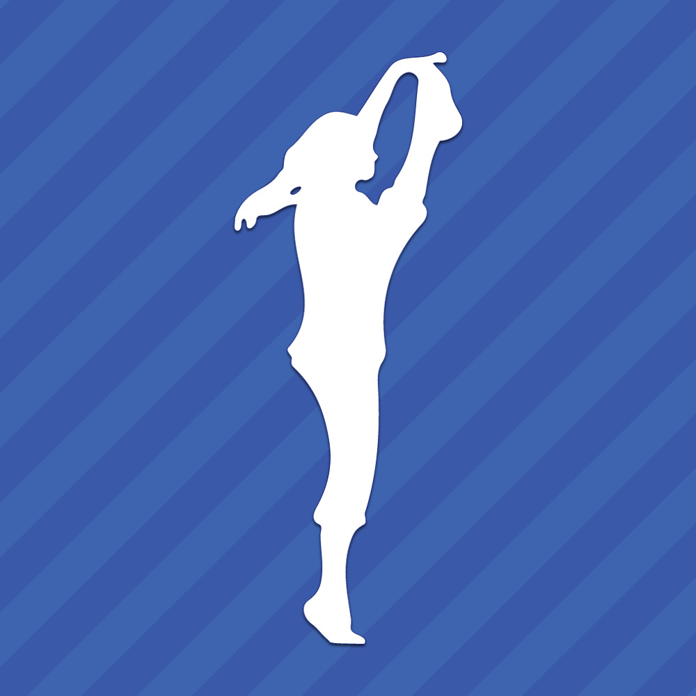 Dancer Vinyl Decal Sticker