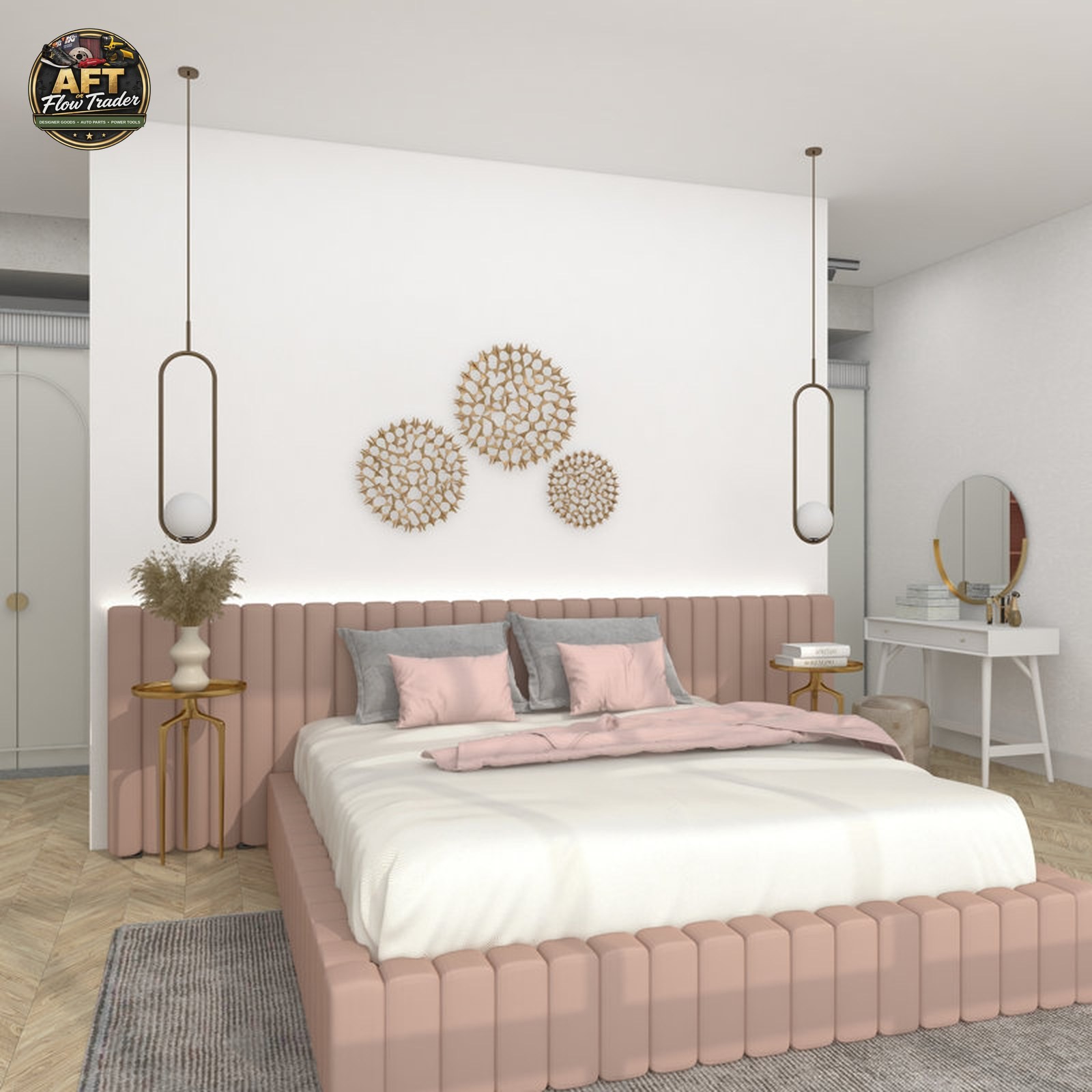 3 Piece Metal Starburst Wall Decor Set – Mid-Century Modern