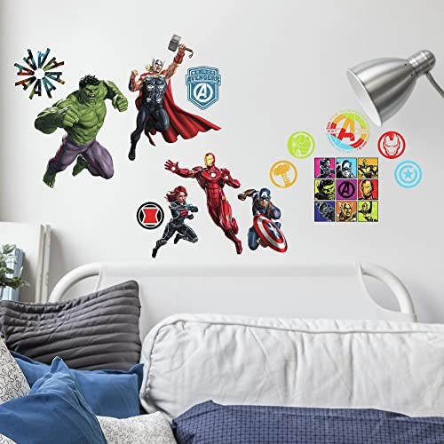 Marvel Avengers Peel and Stick Wall Decals, RMK4289SCS