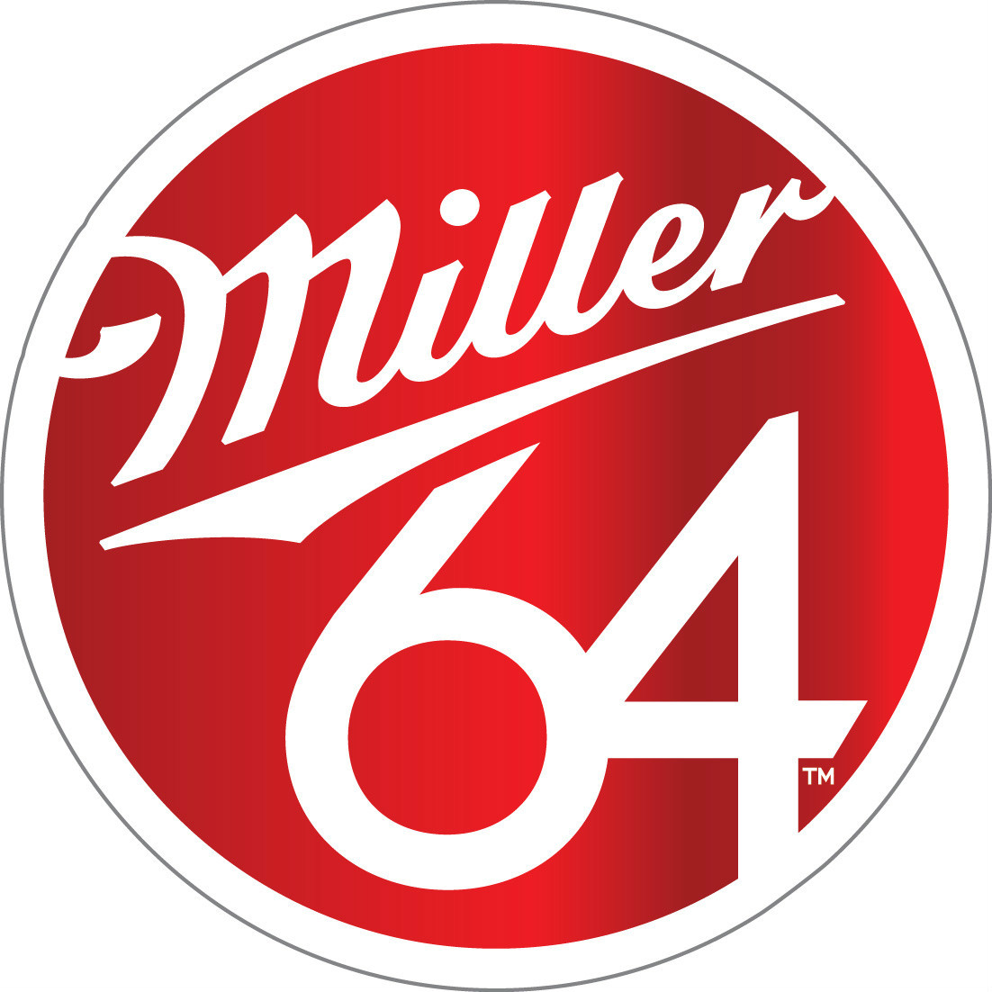 MILLER 64 Sticker Decal *DIFFERENT SIZES* Beer Bumper Window Bar Wall