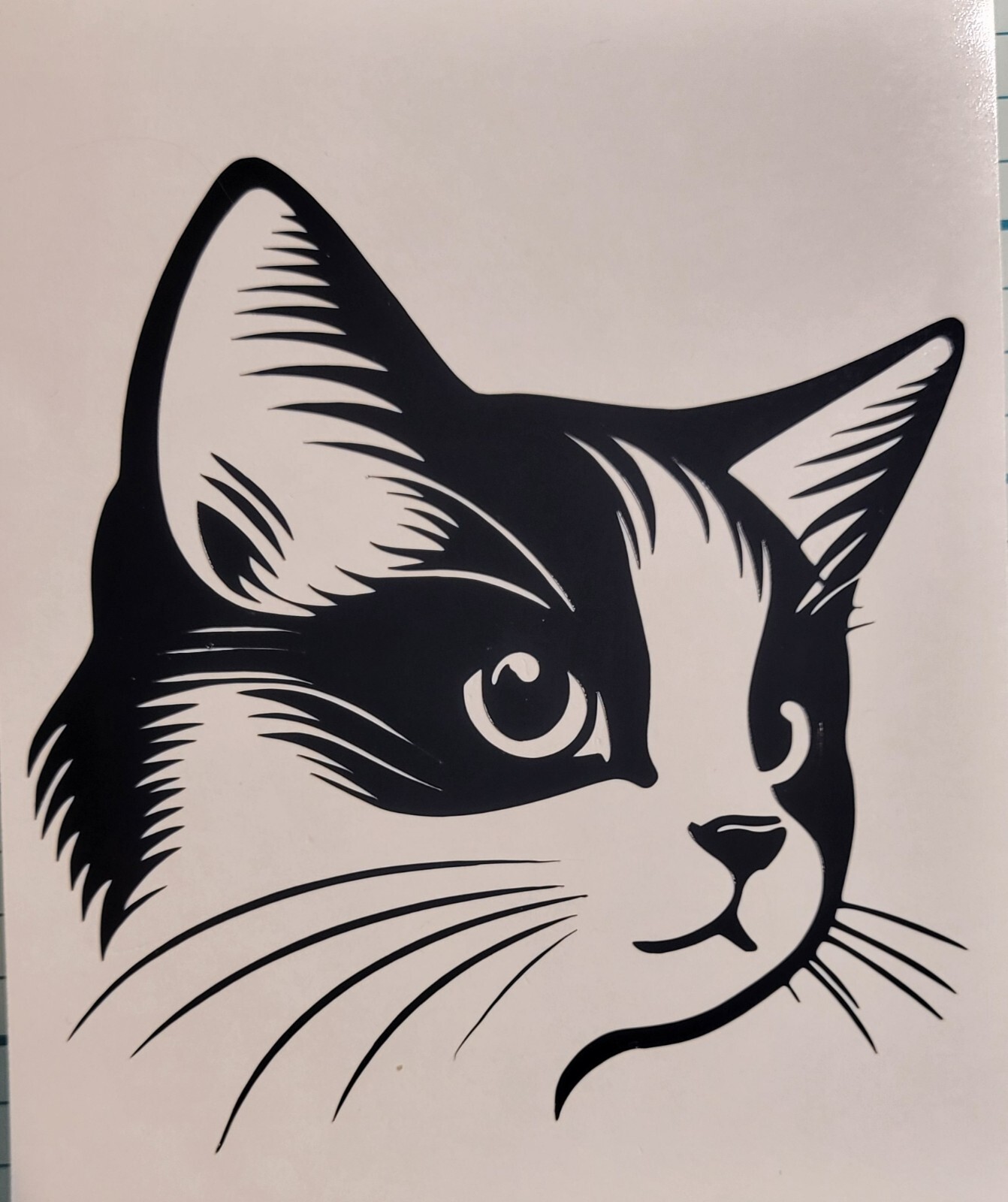 Cat or Dog Vinyl Decal Cars Trucks Windows Laptops Boards Glass Cups Container