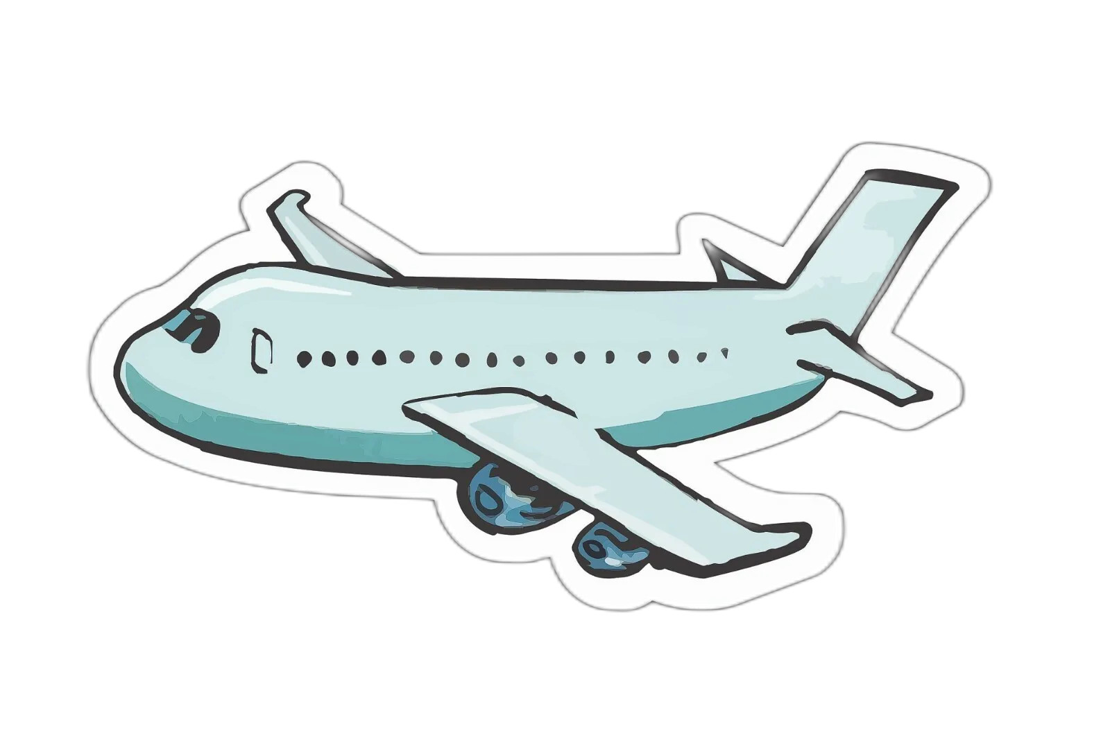 Airplane Sticker