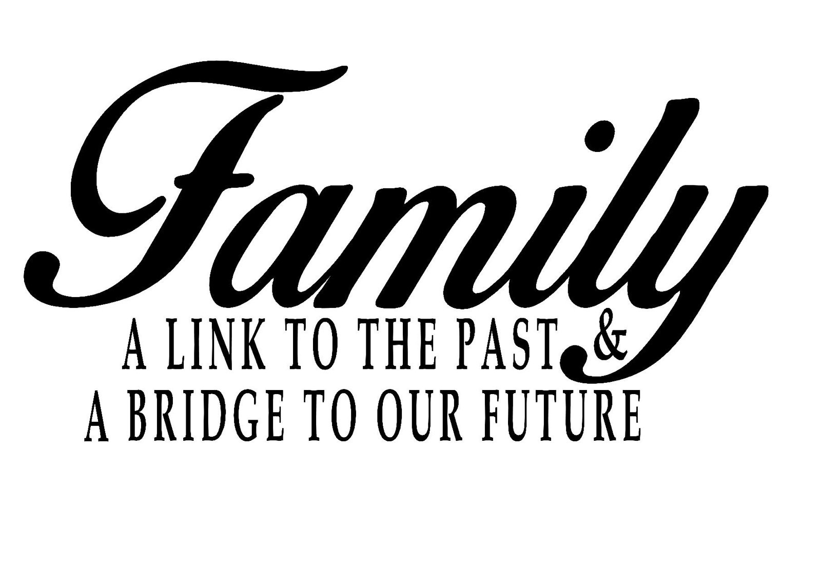 Family Vinyl Decal Loving Saying For Home Window Wall Scrap Book Album F3553
