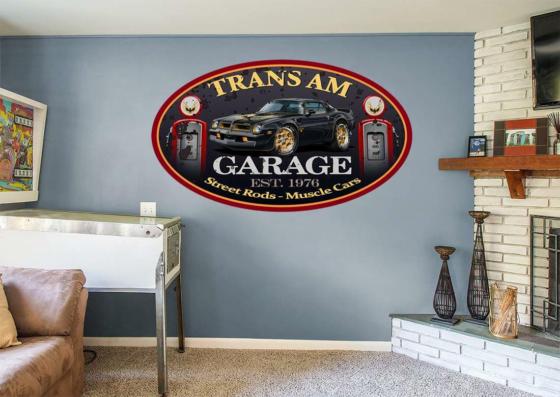1976 Pontiac Trans Am SE Firebird Classic Garage Sign Wall Art Graphic Sticker