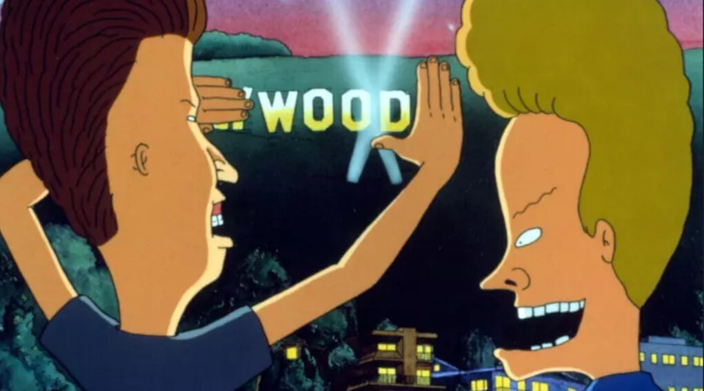 Beavis And Butthead 3.5 x 6 Inch Vinyl Sticker Indoor/outdoor UV And Waterproof