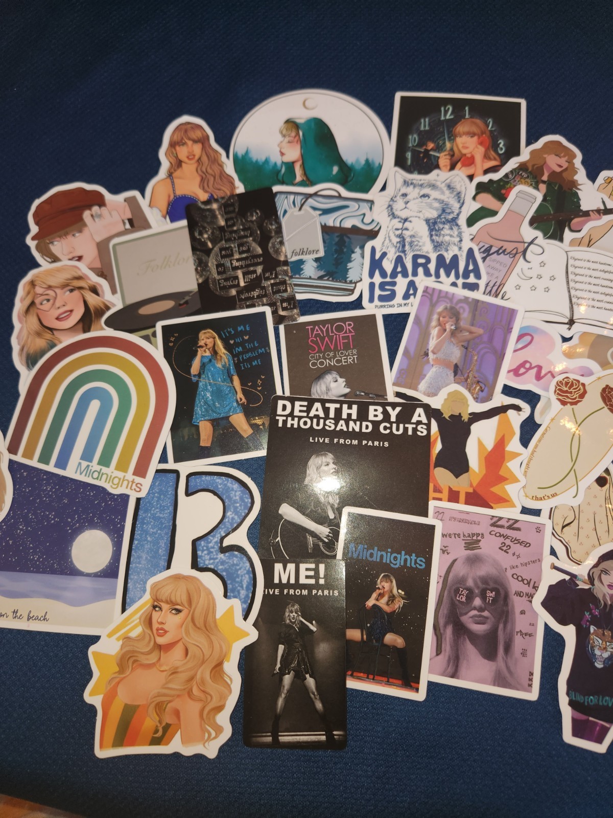 30 Big Lot Taylor Swift Stickers, Swiftie, Laptop Stickers, Swiftie Decals