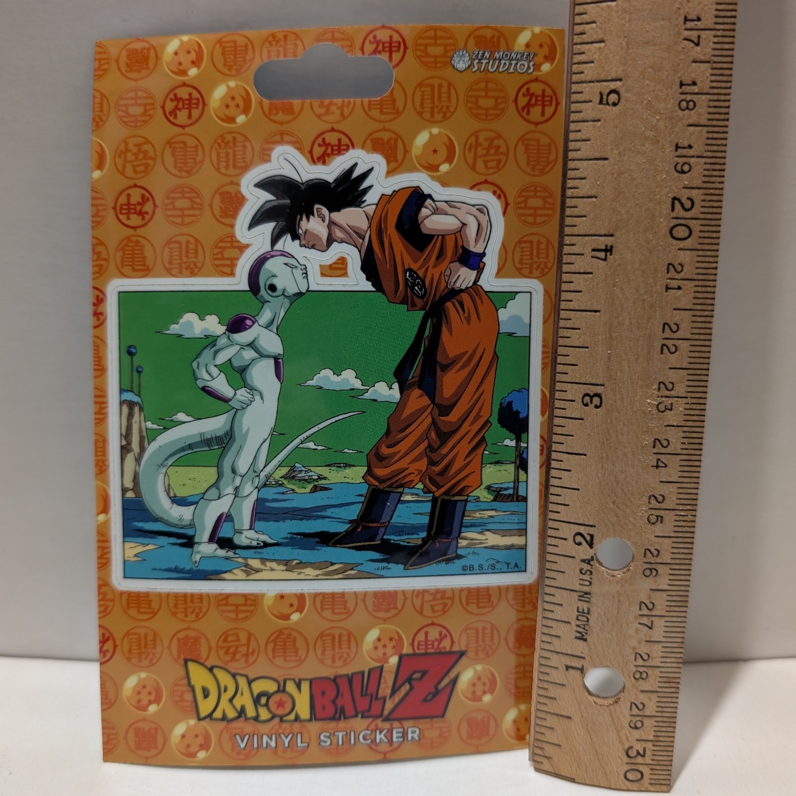 Dragon Ball Z Large Sticker Lot Official Collectible Vinyl Decal Goku Vegeta