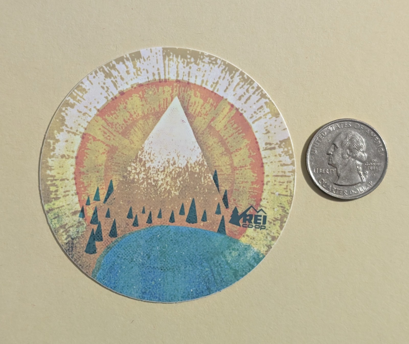 REI Co-op Member Made #1 Sticker – Limited Edition – Outdoor Lifestyle Mountains