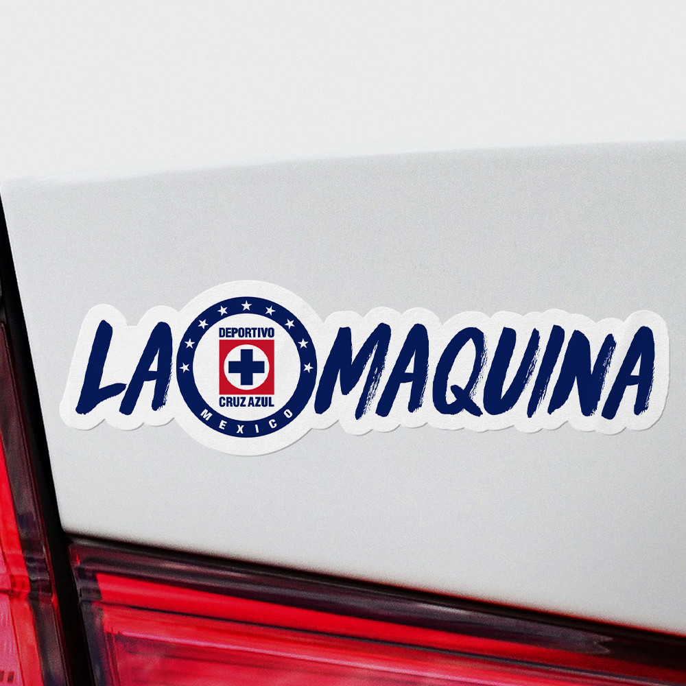 4 Pack – Cruz Azul Mexico Vinyl Sticker Decal Calcomania La Maquina Cementeros