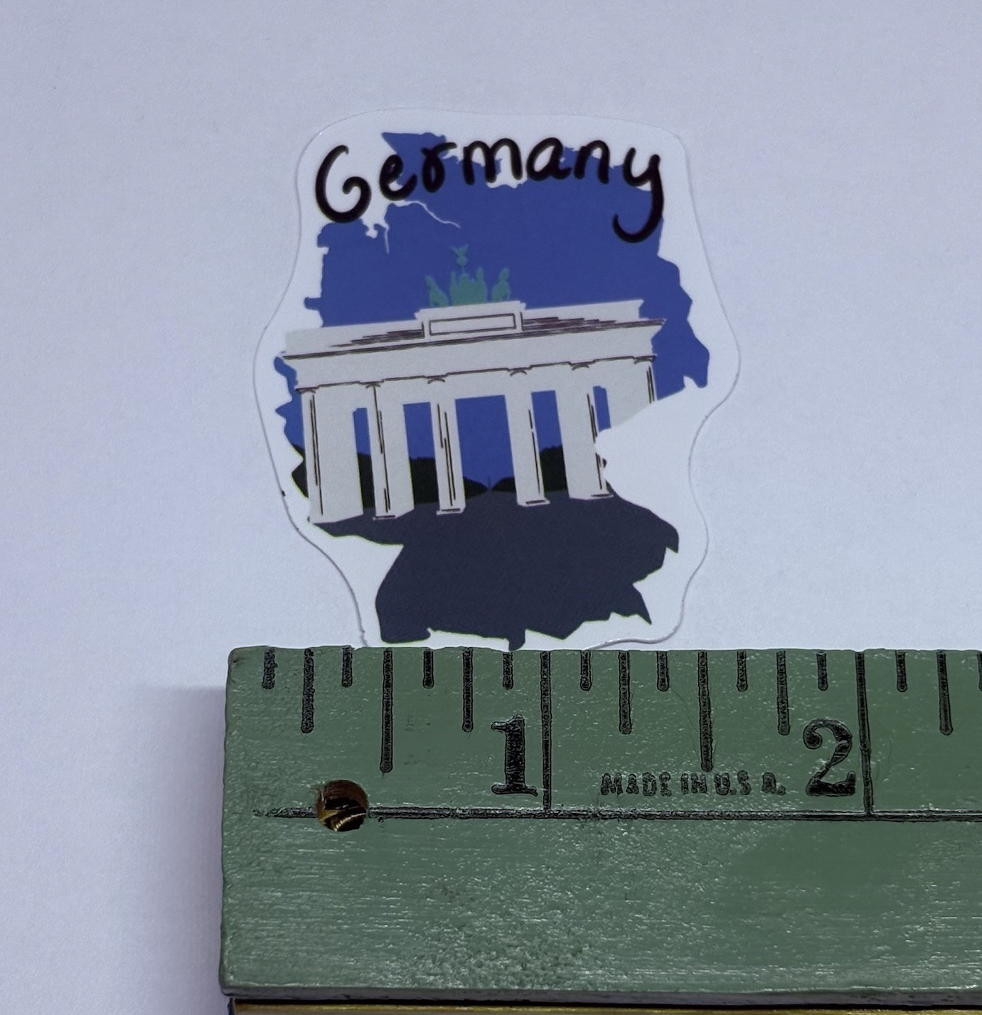 Brandenburg Gate Sticker Berlin Travel City Tour Art Decal Vinyl Souvenir Tc9