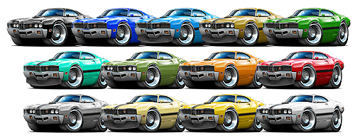 Man Cave Garage Decor 1970 Mercury Cyclone 429 CJ Wall Graphic Decal Vinyl Cling