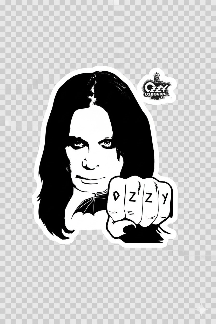 Ozzy Osbourne Sticker Decal Phone Laptop YOU PICK