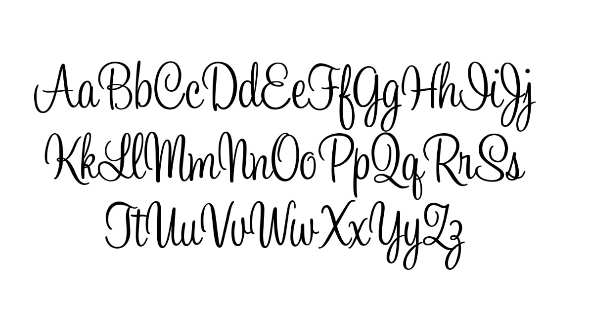 3" Fancy Handwritten Name Word Decal Sticker for Tumbler Cup Planner