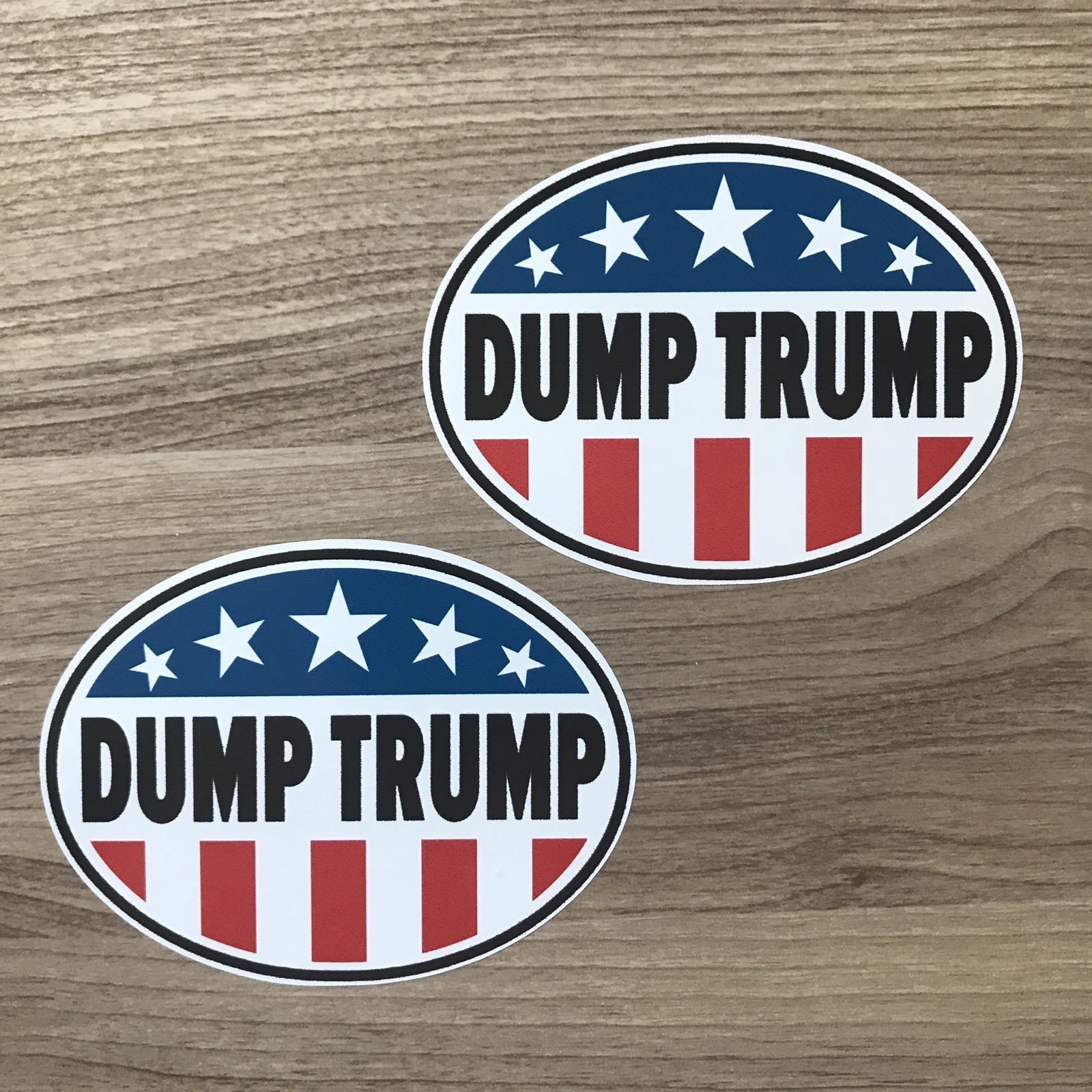Dump Trump Donald Trump 4" Wide Vinyl Sticker – BOGO