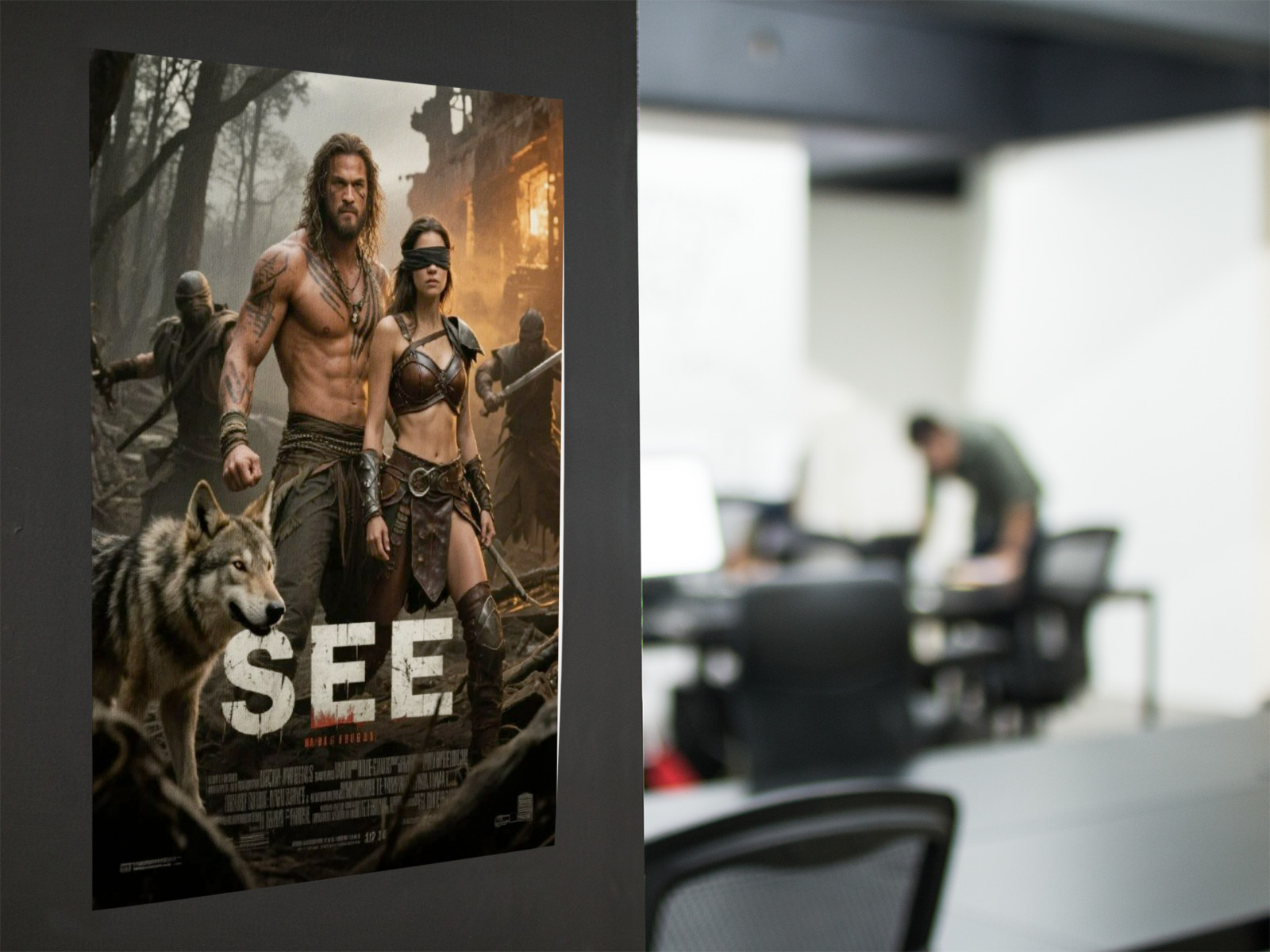 Post Apocalyptic Action Series Wall Vinyl Decal Poster Print Removable Adhesive