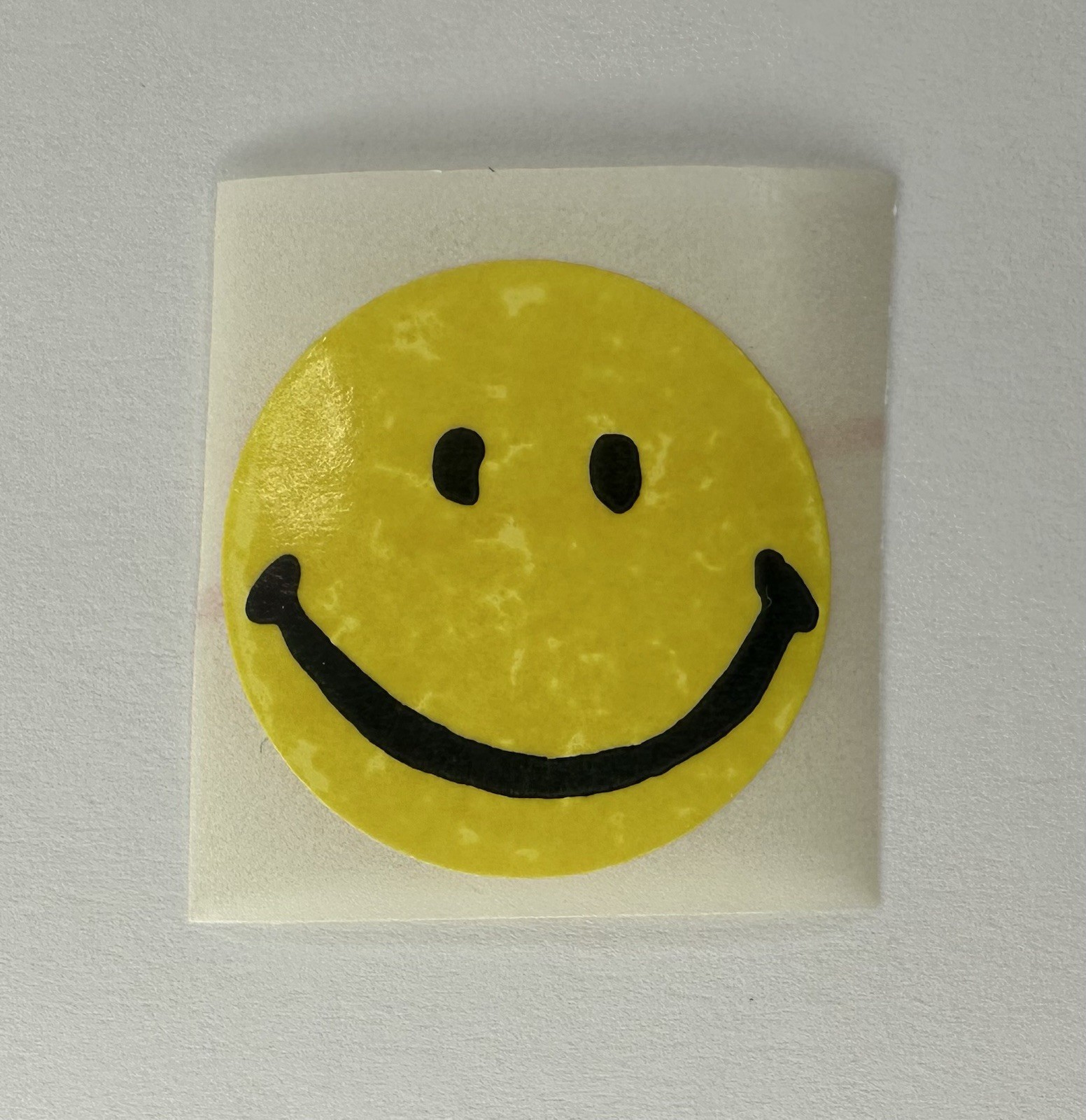 Smiley Face Vinyl Die Cut Decal Sticker Vintage 80s Retro Happy Smile 1”