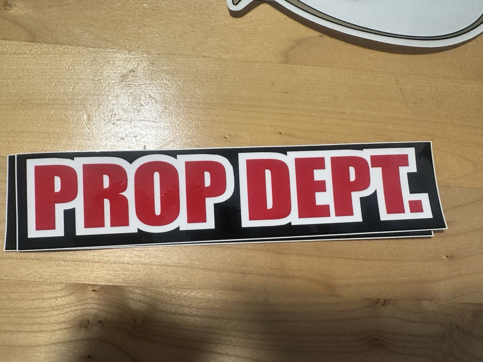 Disney California Adventure 2001 PROP DEPT Vinyl Signs— Crew Signage