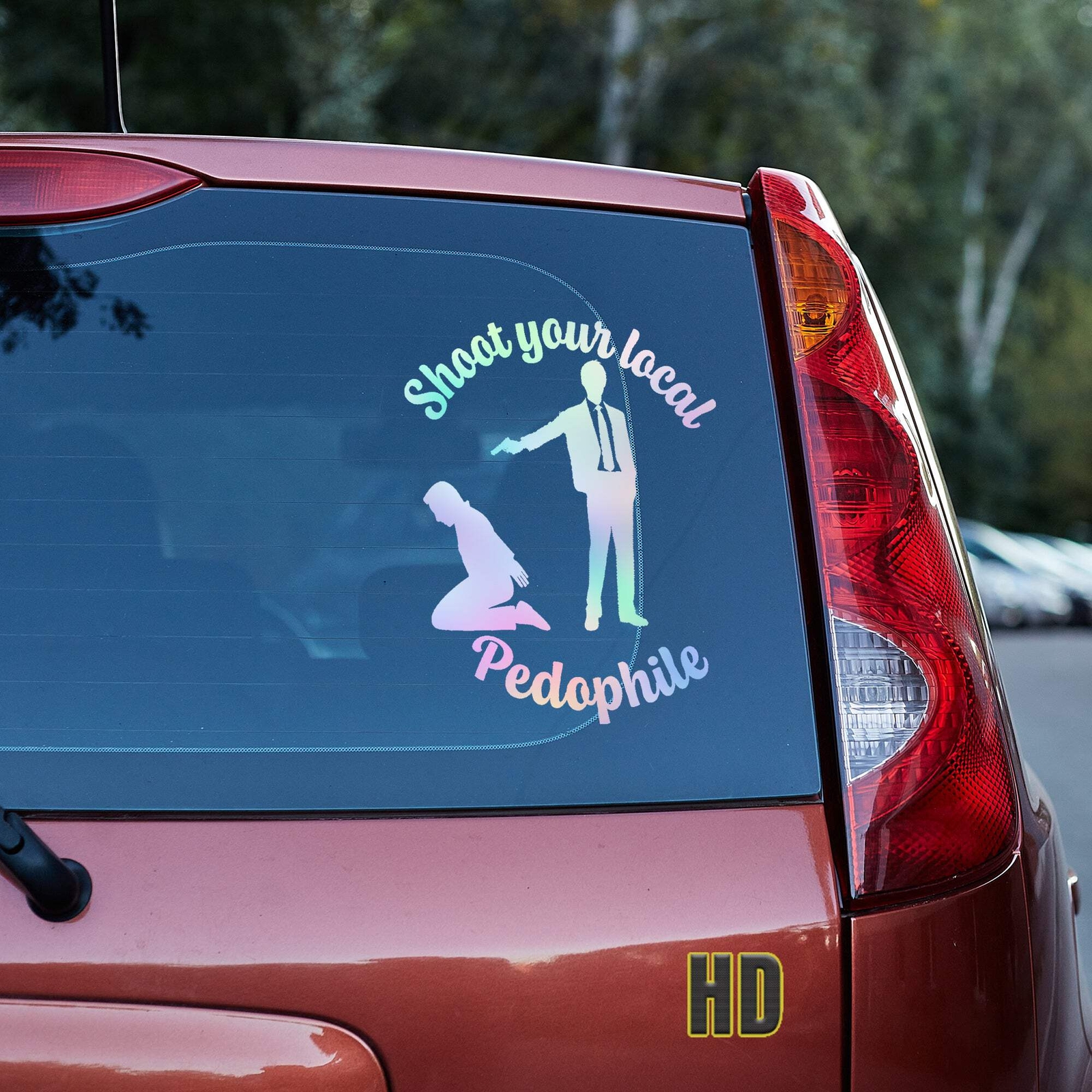 Save the kids 3, anti pedo, YAP, MAP, vinyl decal, unalive, truck window car
