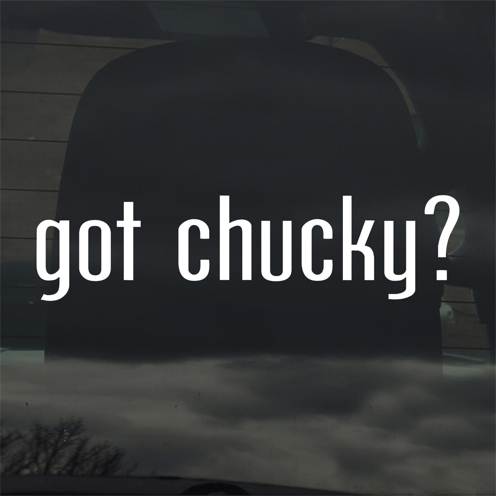 Got Chucky? Custom Vinyl Sticker Decal Horror Movie