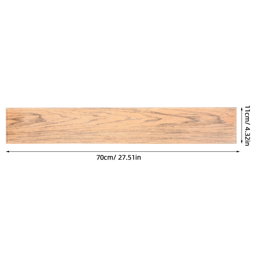 Baseboard Molding Trim Adhesive Strip Pvc Skirting Peel and Stick