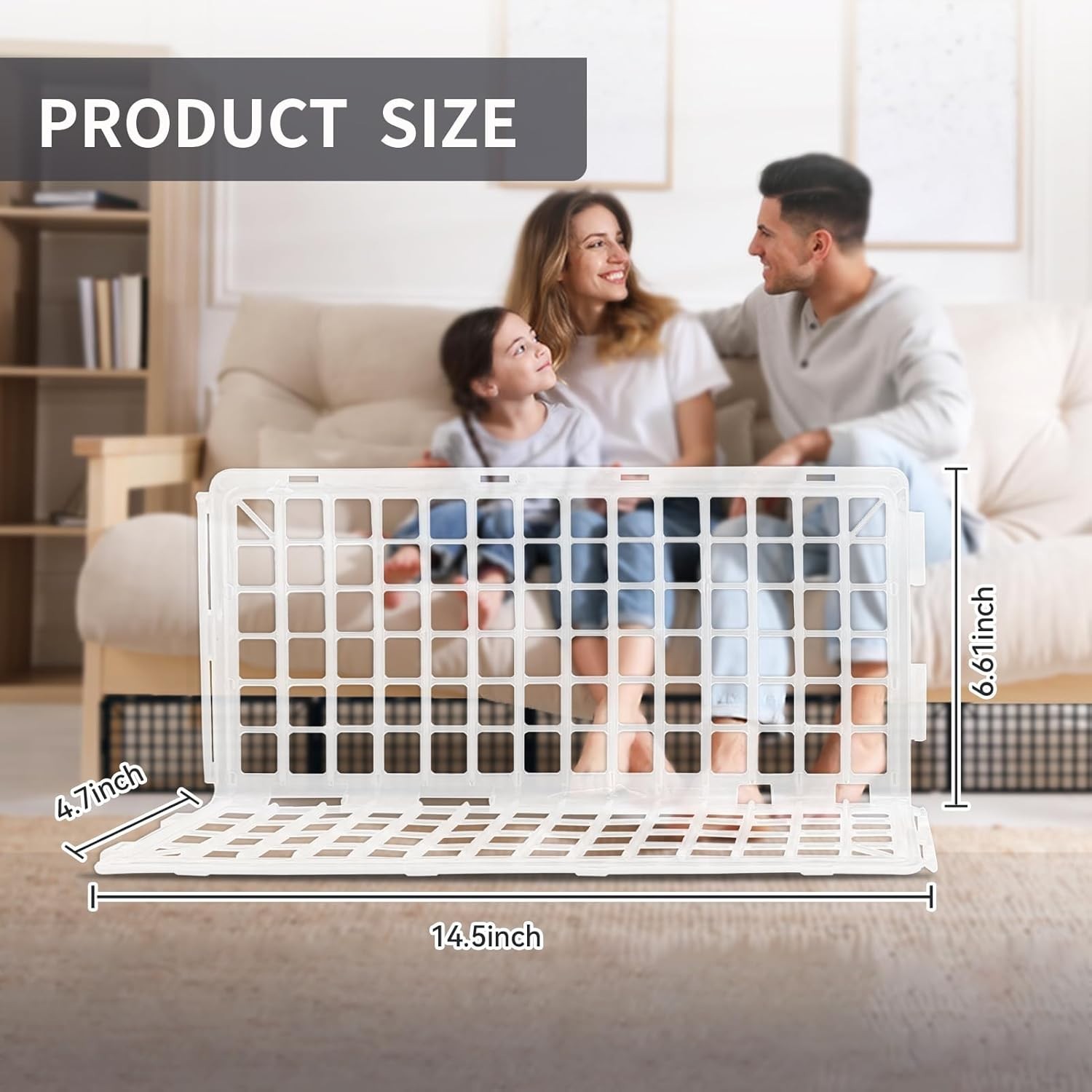 12 PCS Under Couch Blockers for Bed Couch Furniture Underneath Stop from Gett…