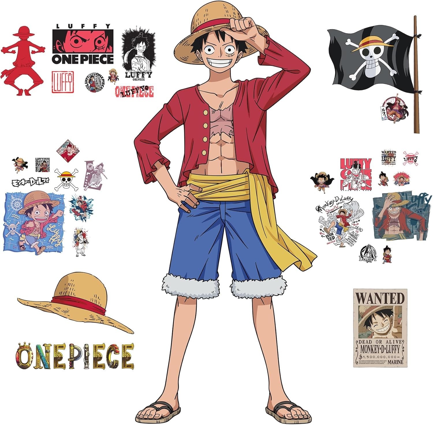Official One Piece Luffy Wall Art