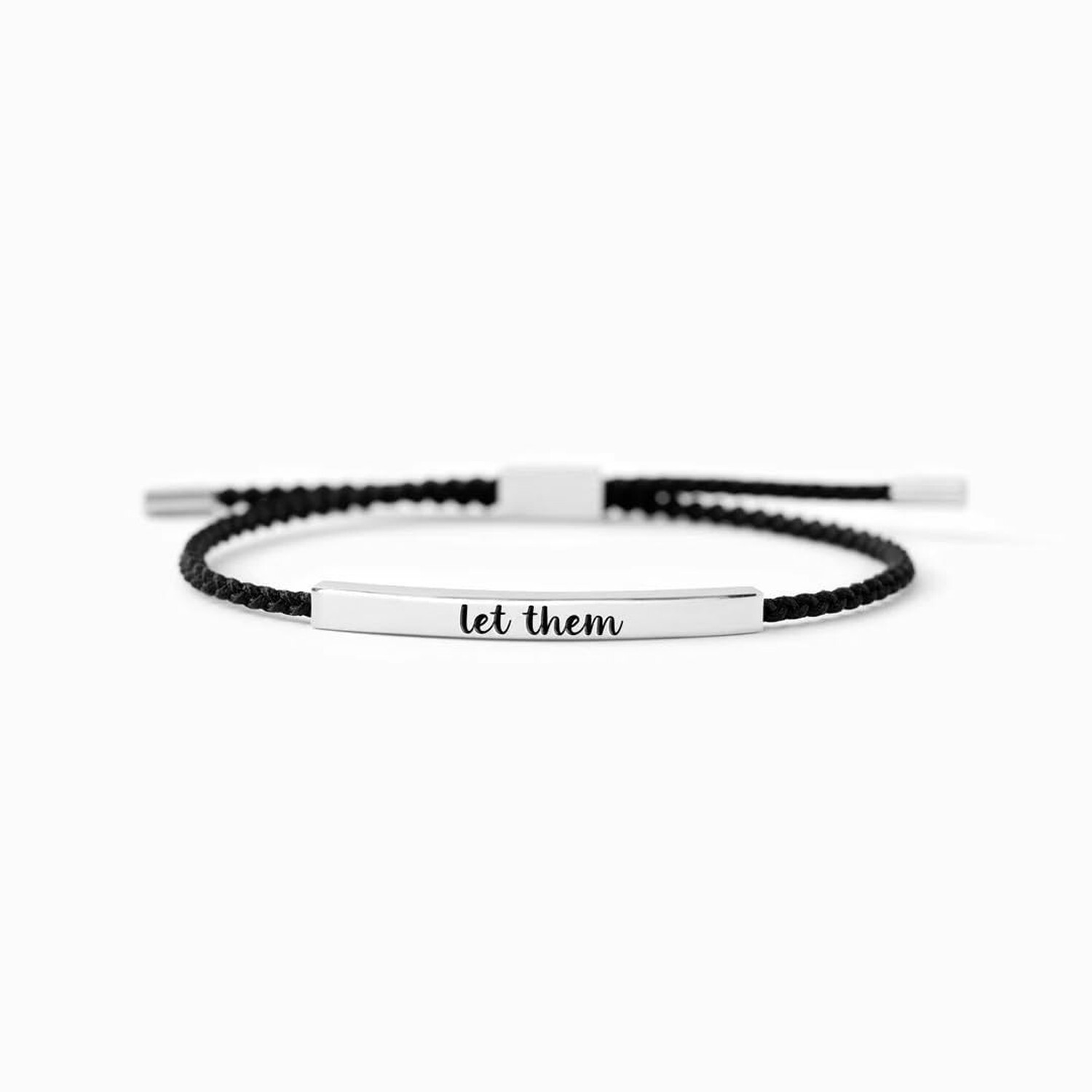 Dont Let The Hard Days Win Bracelet for Women Men, Handmade Braided Adjustabl…