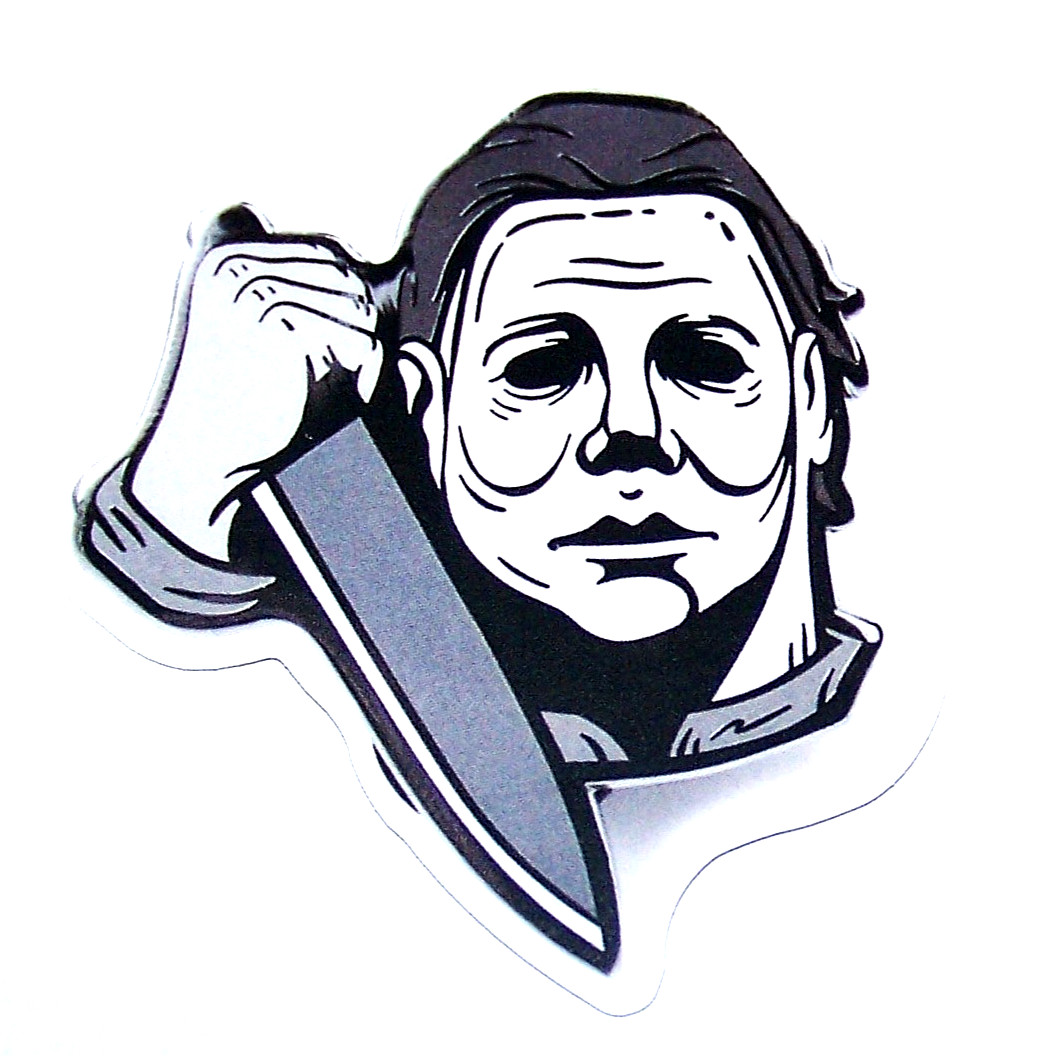Halloween Michael Myers Cut Sticker Decal Movie Horror Film The Boogeyman