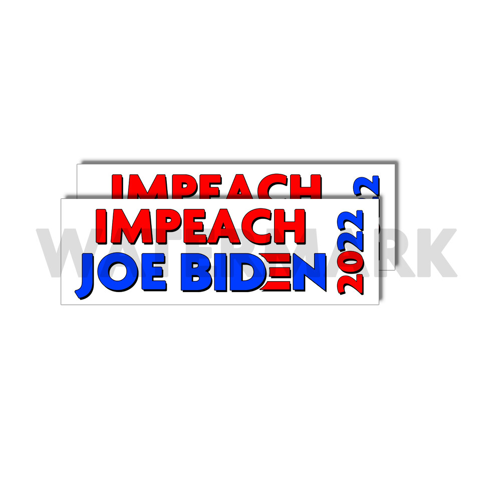 Impeach Biden 2022 Keep America Great Sticker President Anti Biden FJB 10 PACK