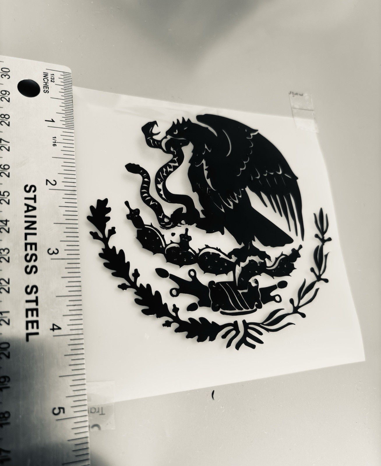 Mexico Emblem Vinyl Sticker 5”