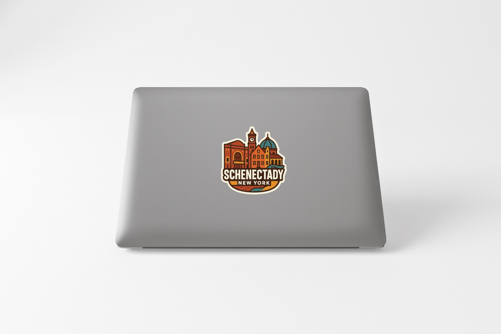 Schenectady Sticker Decal Vinyl Die-Cut City Skyline Landmark Design