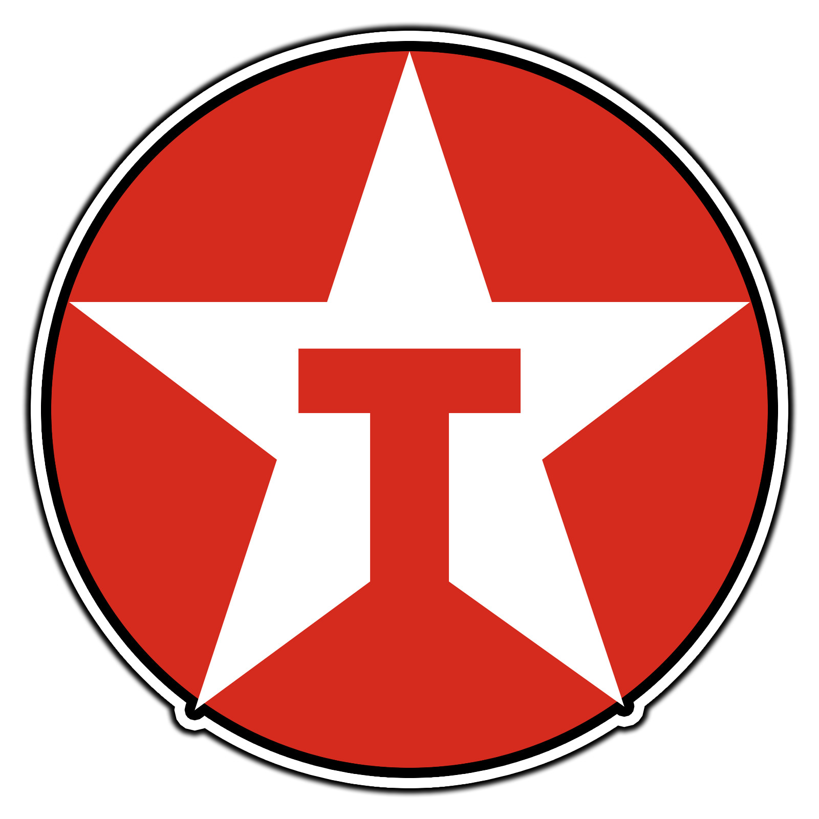 Texaco Logo #1 Sticker Waterproof Vinyl Decal Die-Cut Laptop Car
