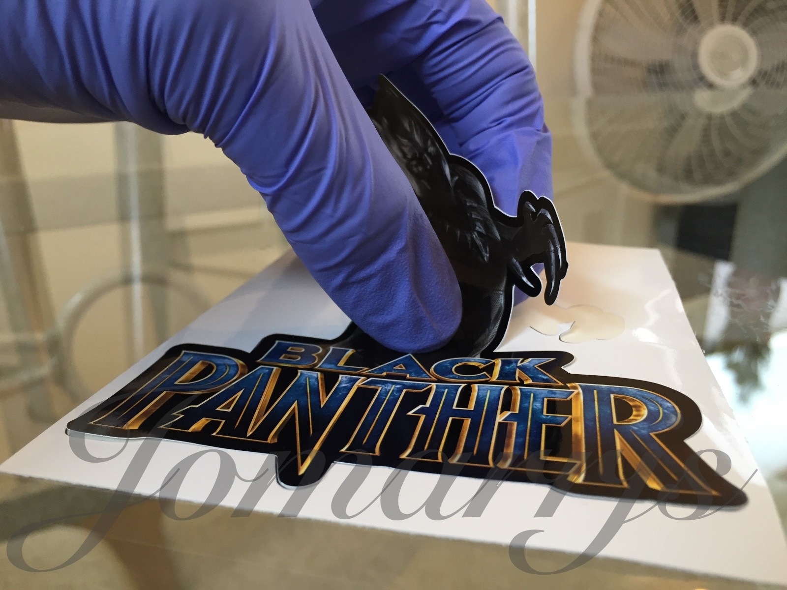 Marvel Black Panther Action Stickers Decal Vinyl Sign Comic Movie Avengers