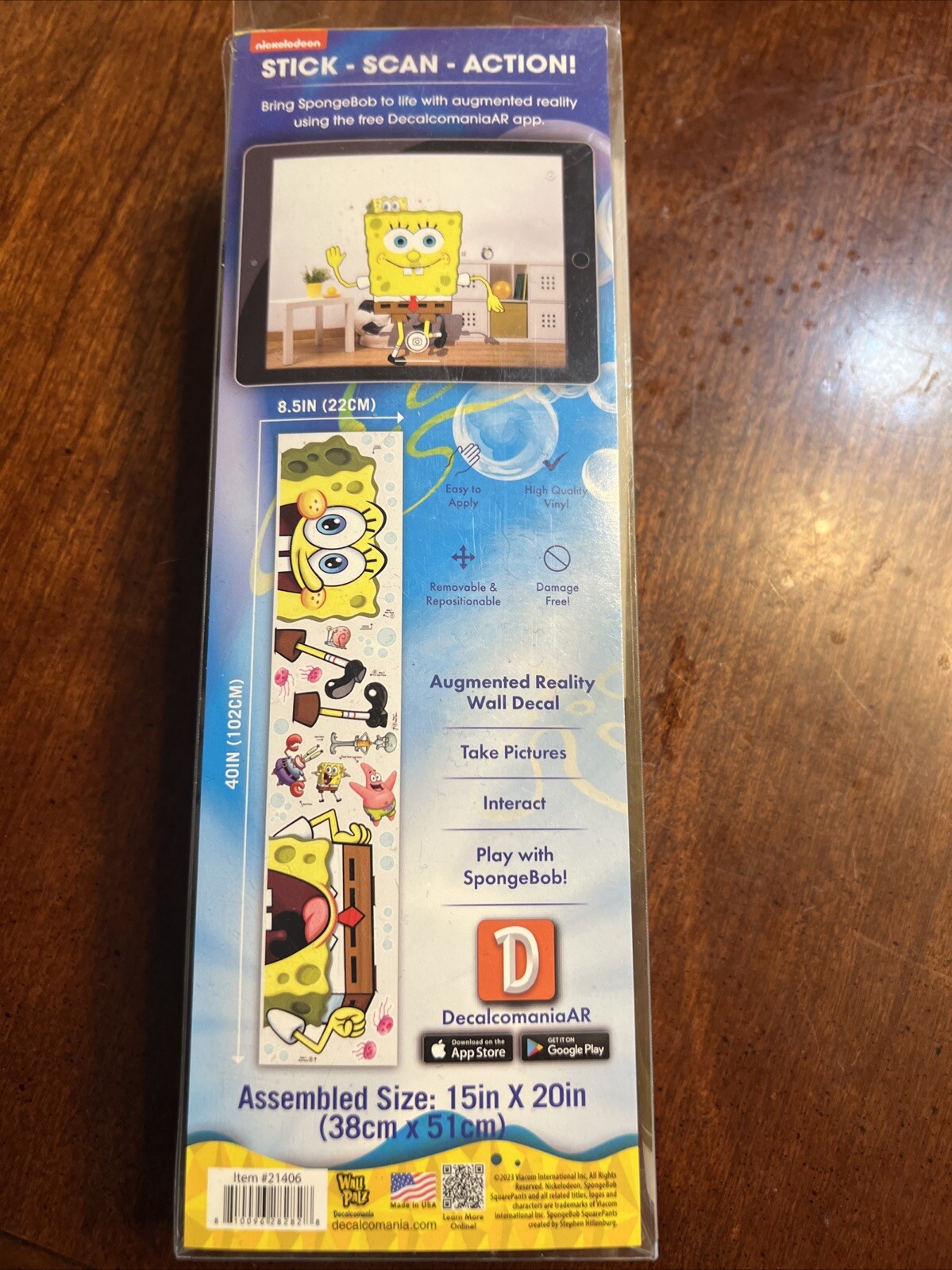Sponge Bob Square Pants Wall Decals
