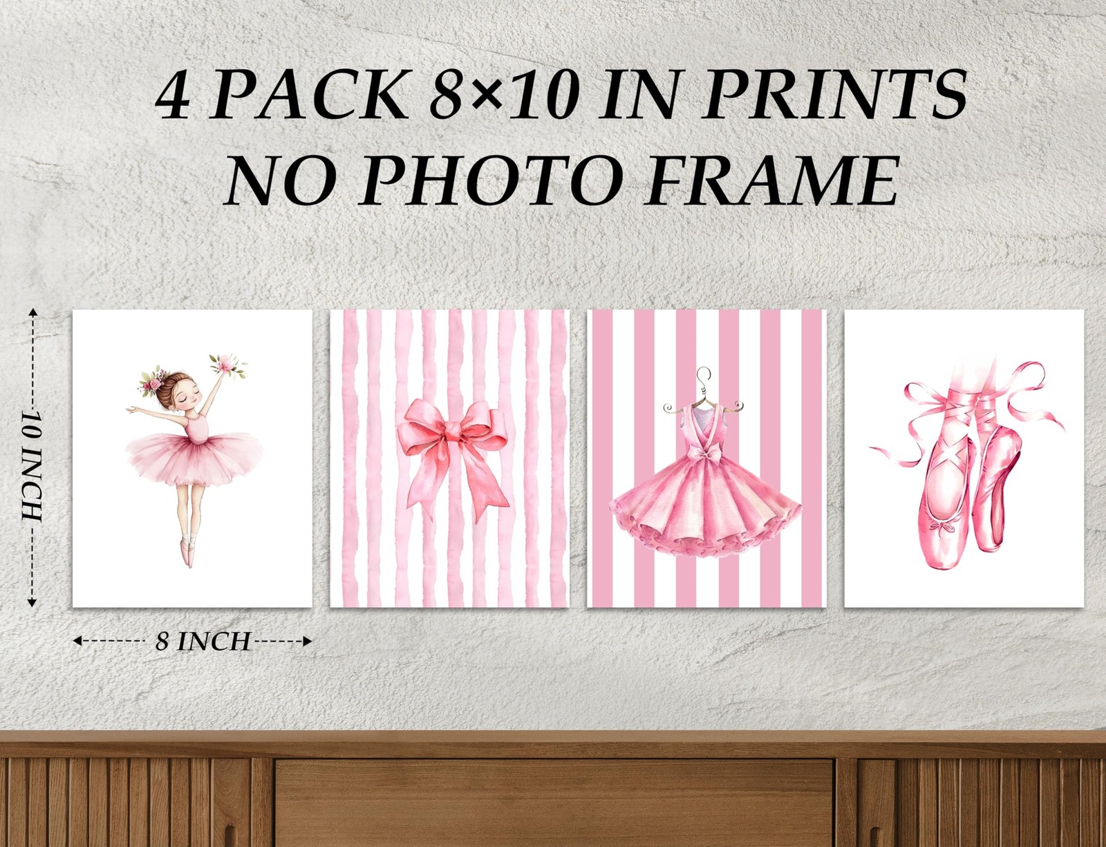 Ballet Wall Art Posters Prints For Ballerina Girls Room Dance Studio, Preppy …
