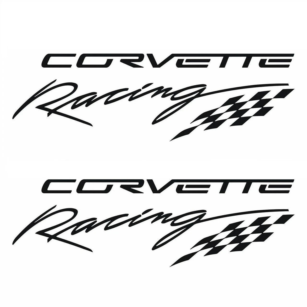 Corvette Racing Sticker C5 C6 C7 C8 Stickers Stingray Z51 Z06 LSX LTX Decal