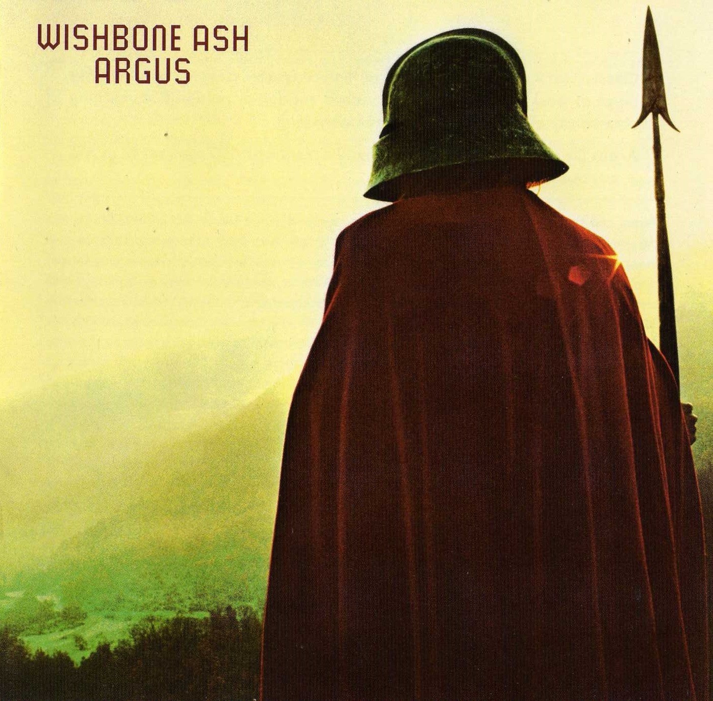 WISHBONE ASH ~ 2" Vinyl Sticker ~ Rare ~ Argus Album Cover