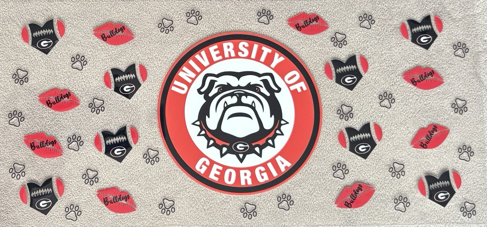 College University GEORGIA UV DTF Transfer Sticker DIY Cup Wrap