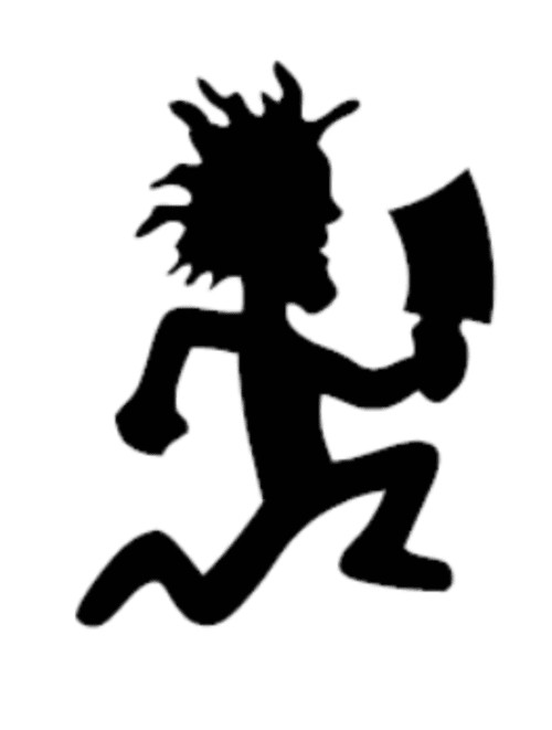 Hatchetman Decal Sticker – Multiple Sizes & Colors – Juggalo ICP Insane Clown