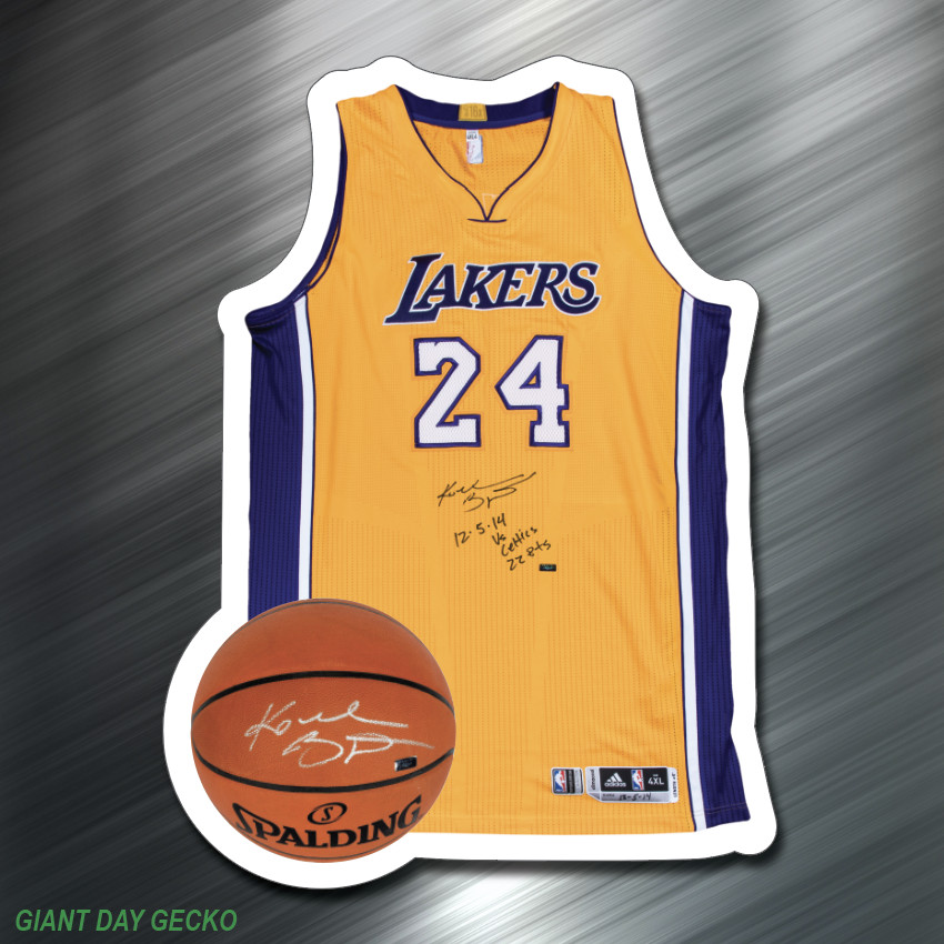 KOBE BRYANT #24 BASKETBALL VINYL STICKER CAR TRUCK DECAL LAPTOP BLACK MAMBA LA