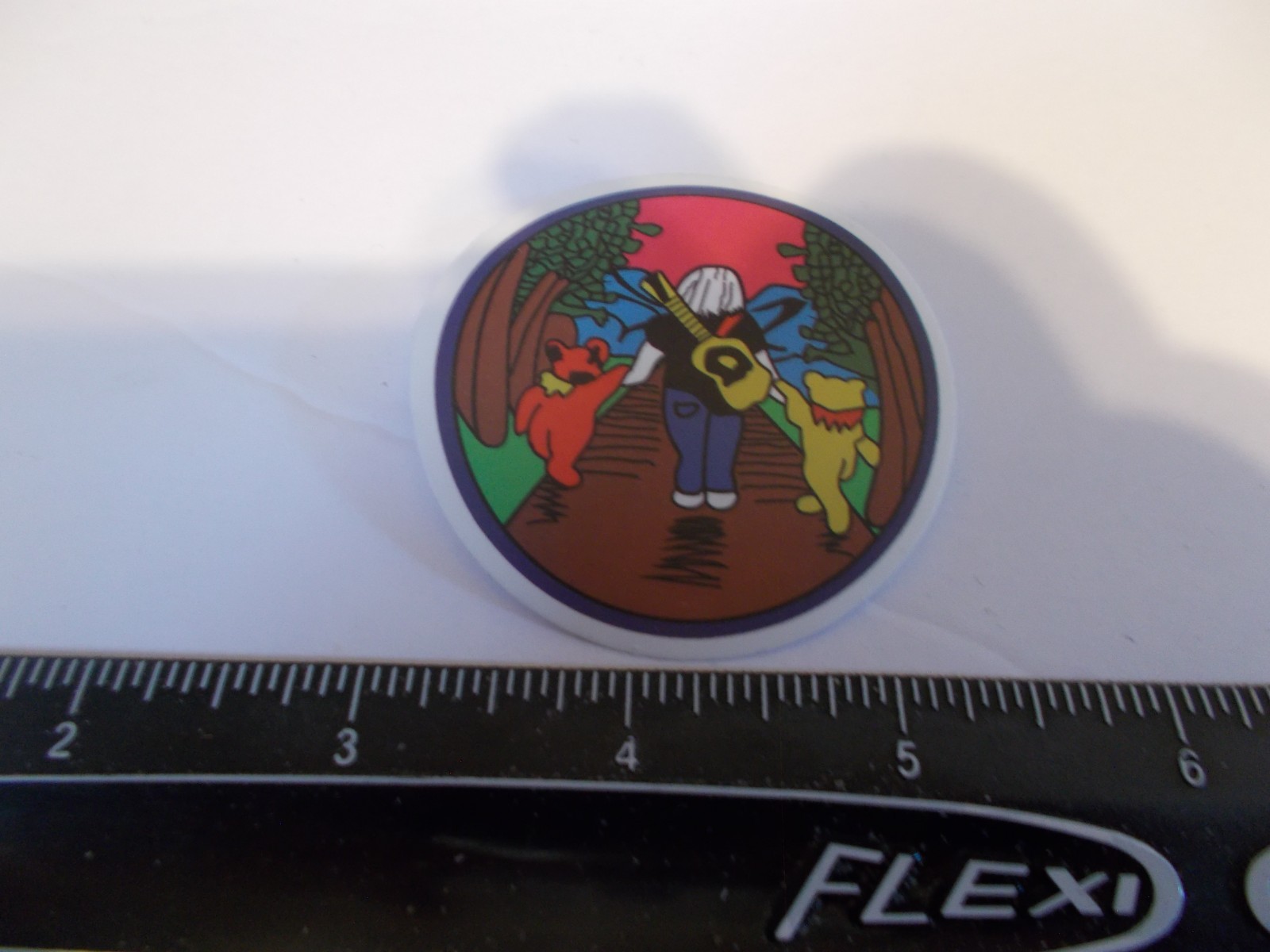 17 Different Grateful Dead Bear Stickers, 60th Anniversary 2026 Free Shipping