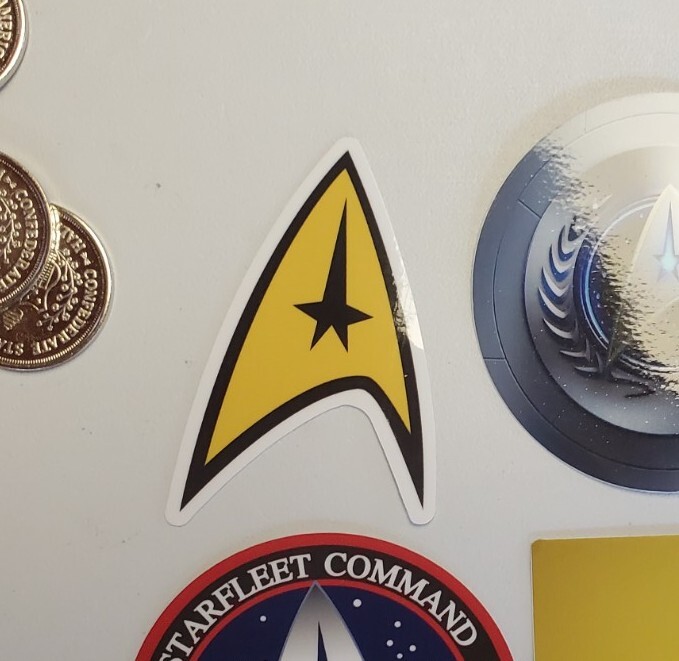 Star Trek STICKERS variety PACK LOT of 4 *WORLDWIDE 🌐 SHIPPING*