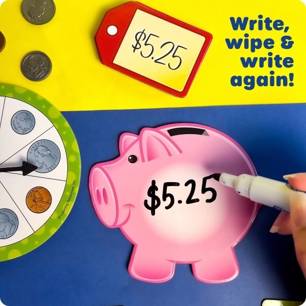 Money Activity Set – 102pc, Play Money for Kids