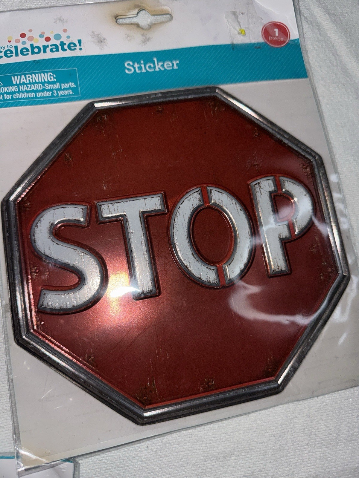Set Of 3 Puffer Decal Stickers Route US 66, STOP Sign, Music Guitars & Amplifier